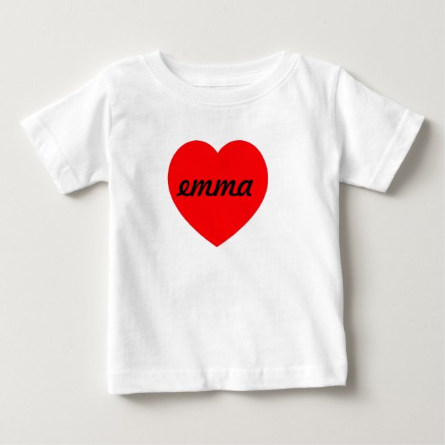 Valentine's Day Baby T-Shirt (Front)