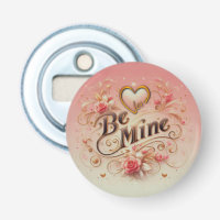 Valentine's Day Be Mine Design with Heart, Quote