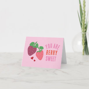 Valentine's Day Berry Sweet Card