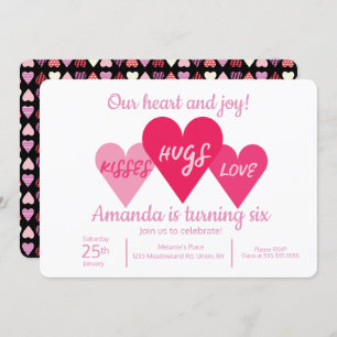 Valentines Day Birthday Party Invitation