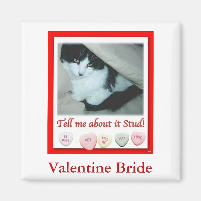 Valentine's Day Bride Magnet (Front)