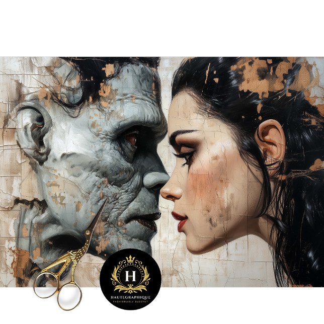 Valentines Day Bride of Frankenstein  Tissue Paper (Creator Uploaded)