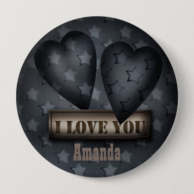 Valentine's day button (Front)