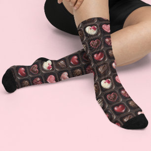 Valentine's Day Candy Chocolates  Socks