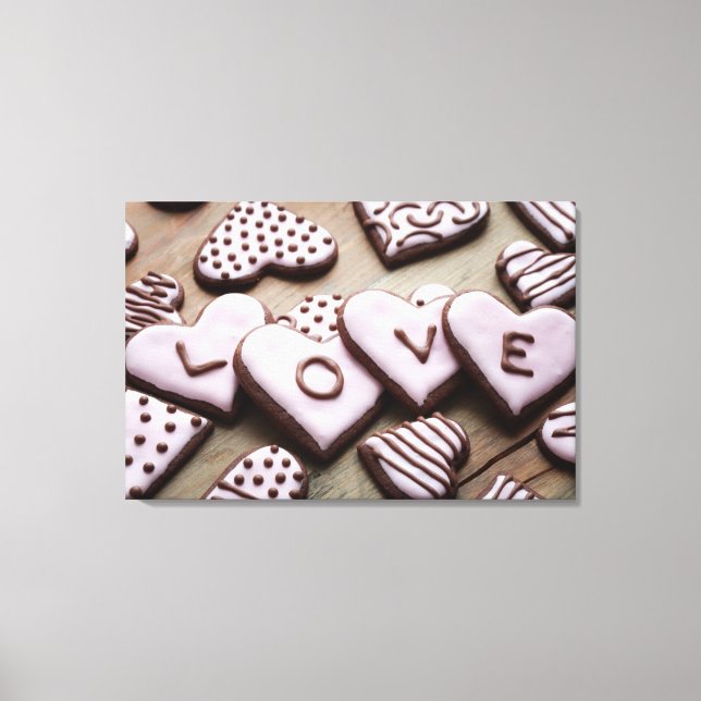 Valentine's Day Canvas Print (Front)