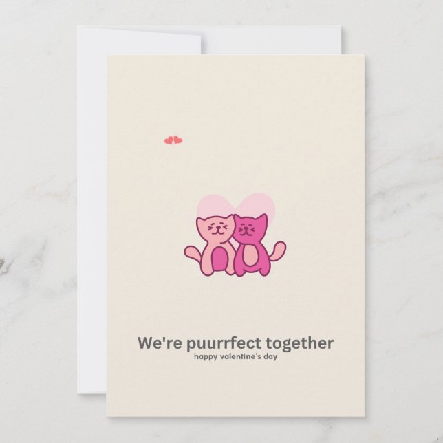 Valentine's day card (Front)