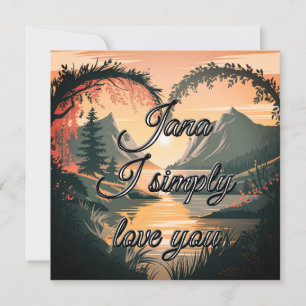 Valentine's Day card