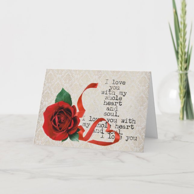 Valentines Day Card (Front)