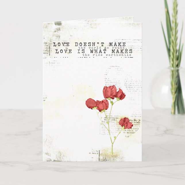valentines day card (Front)