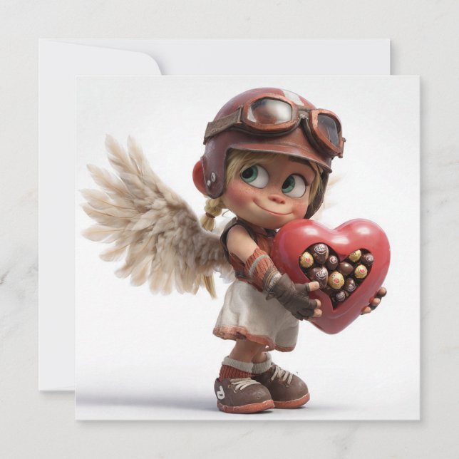 Valentines Day Card by Roombirth 3 Pixlyne (Front)