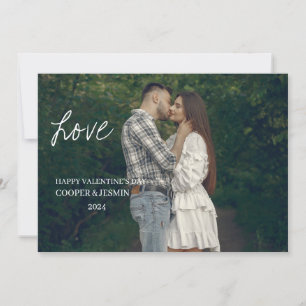 Valentines Day Card - Covered with Love, White