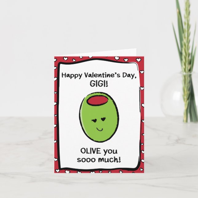 Valentine's Day Card for Gigi (Front)