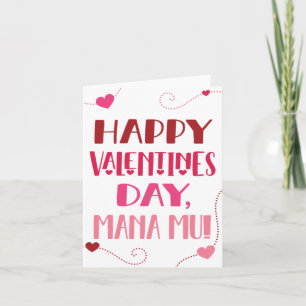 Valentine's Day Card for Mana Mu