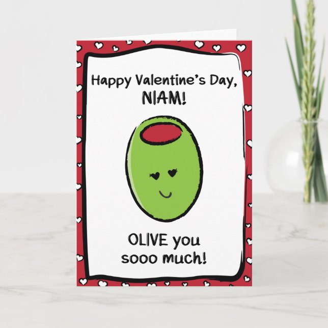 Valentine's Day Card for Niam (Front)
