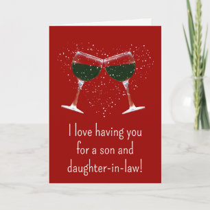 Valentine's Day Card for Son and Daughter in Law