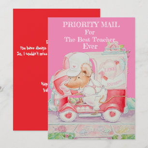 Valentine's Day Card for Teacher