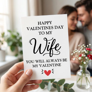 Valentines Day Card for Wife New Mom Personalized