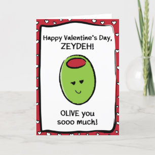 Valentine's Day Card for Zeydeh