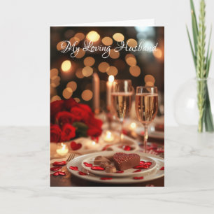 Valentine's Day Card-My Loving Husband Holiday Card