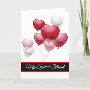 Valentine's Day Card-My Special Friend Holiday Car Card