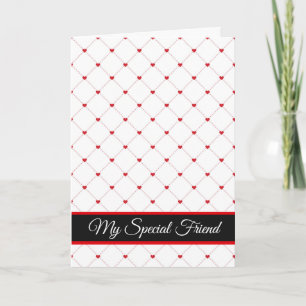 Valentine's Day Card-My Special Friend Holiday Card