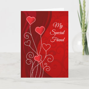 Valentine's Day Card-My Special Friend Holiday Card