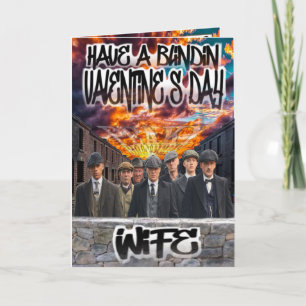 Valentine's Day card peaky blinders