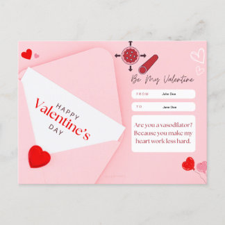 Valentine's Day Card - Pharmacology Themed 1