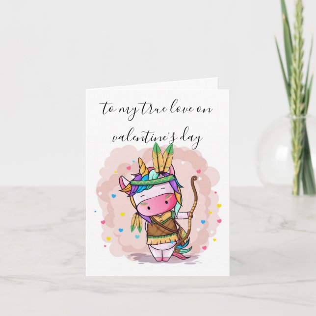 Valentine's Day Card - To My True Love (Front)