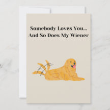 Valentine's Day Cards From Dogs Dog Mum Card