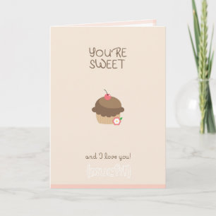 Valentine's Day Cards: You are so sweet Holiday Card