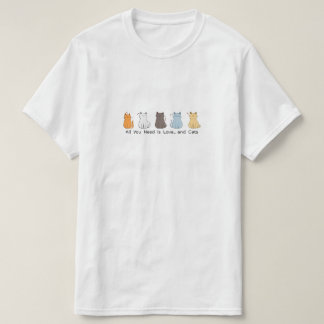 Valentine's Day Cats in Love T-Shirt