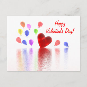 Valentines Day Celebration Holiday Postcard
