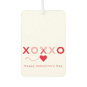 Valentine's Day celebration of Love Car Air Freshener