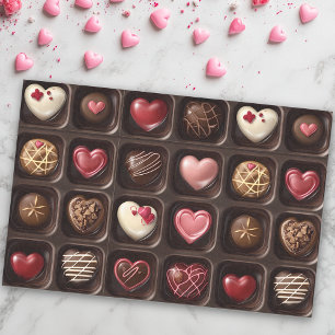 Valentine's Day Chocolate candy Tissue Paper