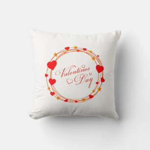 Valentine's Day Circle Design-25695 Cushion
