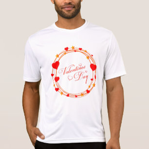 Valentine's Day Circle Design-25695 T-Shirt