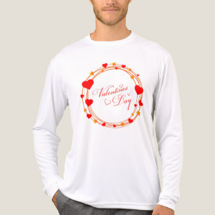 Valentine's Day Circle Design-25695 Tri-Blend Shirt