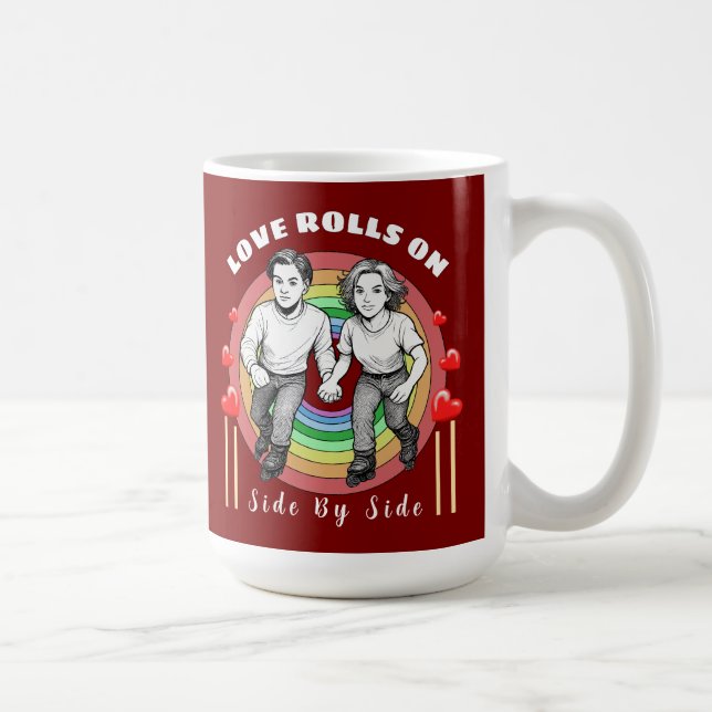 Valentine's day coffee mug (Right)
