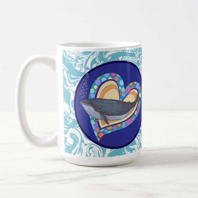 valentine's day coffee mug (Left)