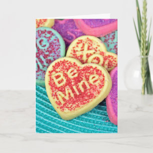 Valentine's Day cookie Holiday Card