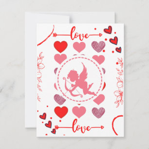 Valentine's Day Cupid Card