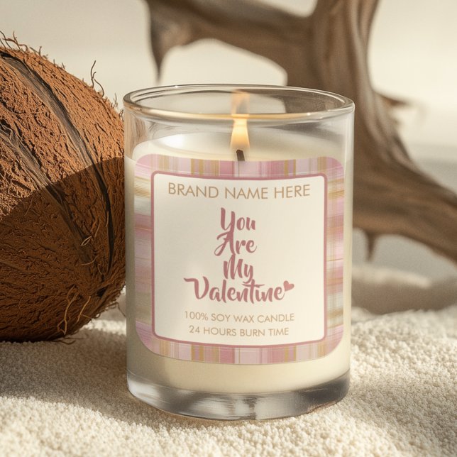 Valentine's Day Custom Candle Labels  (Creator Uploaded)