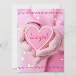 Valentine's Day Custom Card Invitation