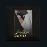 Valentine's Day Custom Couple Photo Gift Box<br><div class="desc">Valentine's Day Custom Couple Photo gift</div>