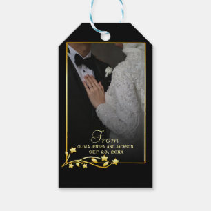 Valentine's Day Custom Couple Photo Gift Tags