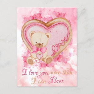 Valentines day cute Postcard