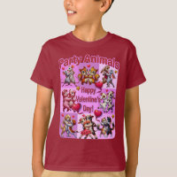 Valentine's Day Dancing Couples "Party Animals"