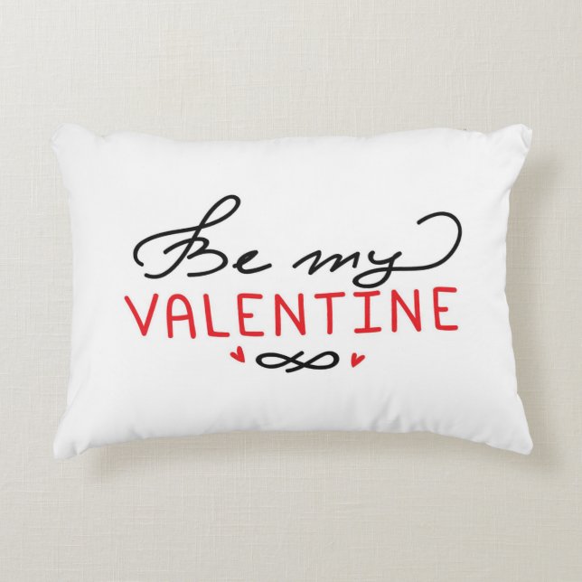 Valentines Day Decorative Cushion (Front)