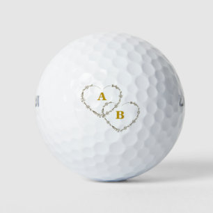 Valentine's Day design gift Golf Balls